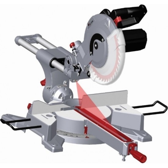 BORMANN BDR2550 Φαλτσοπρίονο Ράντιαλ 2000W Ø250mm 001119 εως 12 ΑΤΟΚΕΣ ΔΟΣΕΙΣ