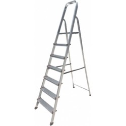 BORMANN BHL5006  Σκαλα αλουμινιου με 6+1 σκαλια 022817 BORMANN BHL5006  Σκαλα αλουμινιου με 6+1 σκαλια 022817