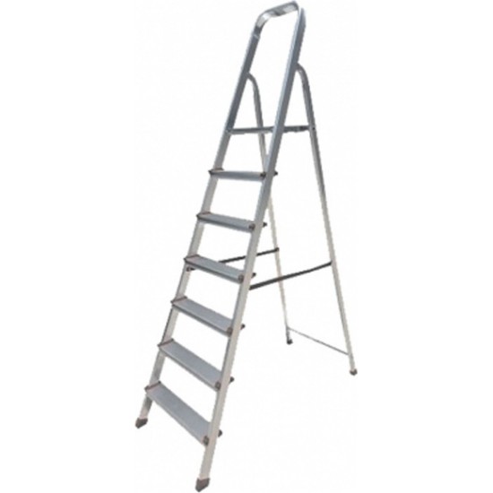 BORMANN BHL5006  Σκαλα αλουμινιου με 6+1 σκαλια 022817 BORMANN BHL5006  Σκαλα αλουμινιου με 6+1 σκαλια 022817