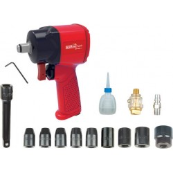 BORMANN BAT3000  Αεροκλειδο 1/2 610Nm με καρυδακια 021780