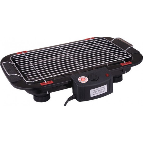 BORMANN BBQ1050 Επιτραπέζια ηλεκτρική ψησταρά με θερμοστάστη 023951