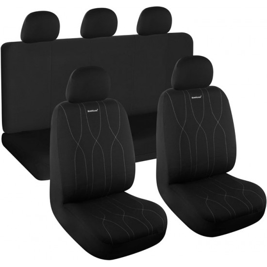 BORMANN BWC3000 Σετ Καλύμματα Αυτοκινήτου 9τμχ Μαύρο 026631 BORMANN BWC3000 Σετ Καλύμματα Αυτοκινήτου 9τμχ Μαύρο 026631