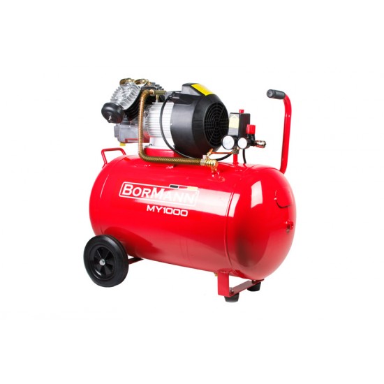 BORMANN MY1000 Αεροσυμπιεστής 100L εως 12 ΑΤΟΚΕΣ ΔΟΣΕΙΣ