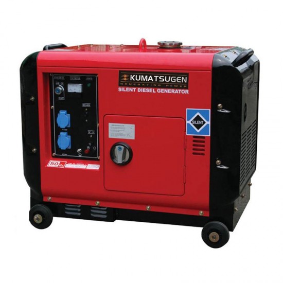 KUMATSU Γεννήτρια Πετρελαίου 6.6KVA GP8000MAT εως 24 ΑΤΟΚΕΣ ΔΟΣΕΙΣ