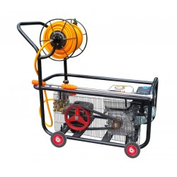 NAKAYAMA NS4500 Ψεκαστικό 5,5HP 36 LT/min Βενζινοκίνητο Τροχήλατο με Ανέμη εως 12 ΑΤΟΚΕΣ ΔΟΣΕΙΣ