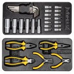 TOPEX 79R502 Tροχήλατος εργαλειοφορέας με 5 συρτάρια, κλείδωμα και εργαλεία 036582 εως 12 ΑΤΟΚΕΣ ΔΟΣΕΙΣ