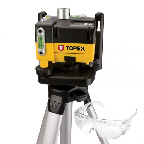 TOPEX Περιστροφικό Λέιζερ σε Κασετίνα 29C908