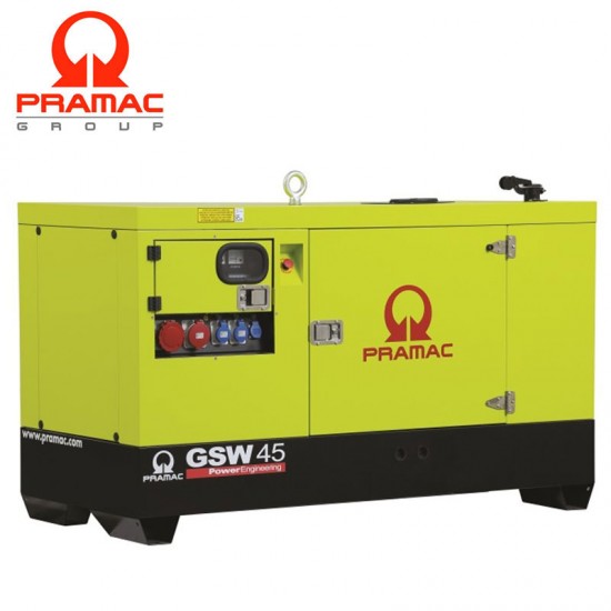 PRAMAC Γεννήτρια Πετρελαίου 1.500 στρ./λεπτό 19 KVA GBW 22Y Αυτόμ. πίνακα εως 24 ΑΤΟΚΕΣ ΔΟΣΕΙΣ