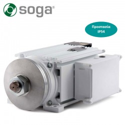 SOGA Hλεκτροκινητήρας πλακέ 8.0Hp τριφασικός 2.800στρ. εως 12 ΑΤΟΚΕΣ ΔΟΣΕΙΣ