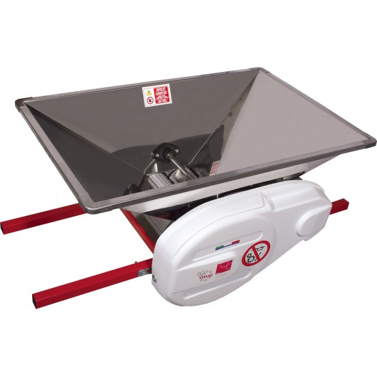 OMAC PGEX Ηλεκτρικός Σπαστήρας σταφυλιών INOX Ιταλικός με αναδευτήρα 94*60cm 1Hp/750W 111.105  εως 12 ΑΤΟΚΕΣ ΔΟΣΕΙΣ