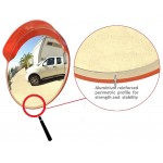 Καθρέπτης ασφαλείας 100 cm ενισχυμένος  PARK-CM-100 εως 6 ΑΤΟΚΕΣ ΔΟΣΕΙΣ