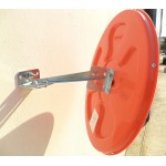 DOORADO PARK-S-1580-45 Καθρέπτης ασφαλείας ενισχυμένος για τοίχο 45cm 