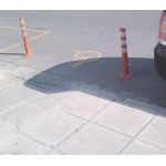 Πλαστικό κολωνάκι απλό 75 cm PARK-DH-FP-1-80