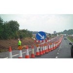 Πλαστικός κώνος 100 cm με βαριά λαστιχένια βάση PARK-DH-PE-3 Πλαστικός κώνος 100 cm με βαριά λαστιχένια βάση PARK-DH-PE-3