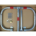 DOORADO HSC3L-8050-4218 Αρθρωτή μπάρα parking τύπου C με 3 πόδια 