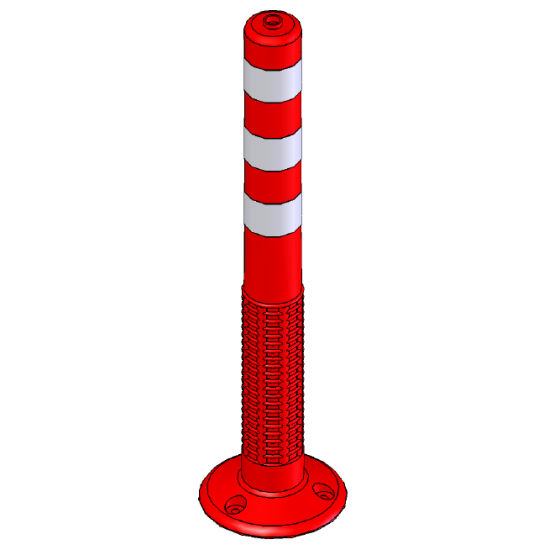 Εύκαμπτο Κολωνάκι PU 75cm PARK-DH-FP-80-PU-M