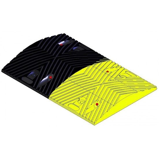 DOORADO PARK-DH-215M Σαμαράκι χαμηλό μεσαίο κιτρινόμαυρο