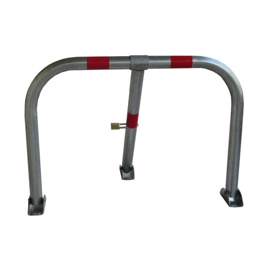 DOORADO HSU3L-8050-4218-GAL Αρθρωτή μπάρα parking τύπου U με 3 πόδια 