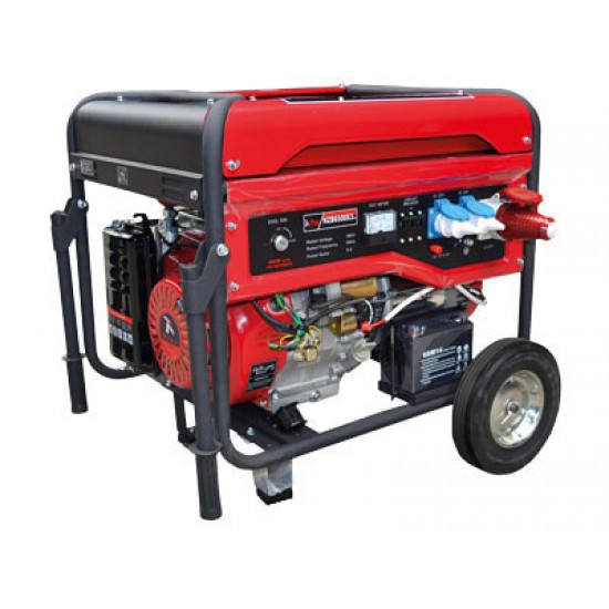 PLUS HZB8000 E3 Γεννήτρια βενζίνης τριφασική 16Hp 8KVA  201.193 εως 24 ΑΤΟΚΕΣ ΔΟΣΕΙΣ