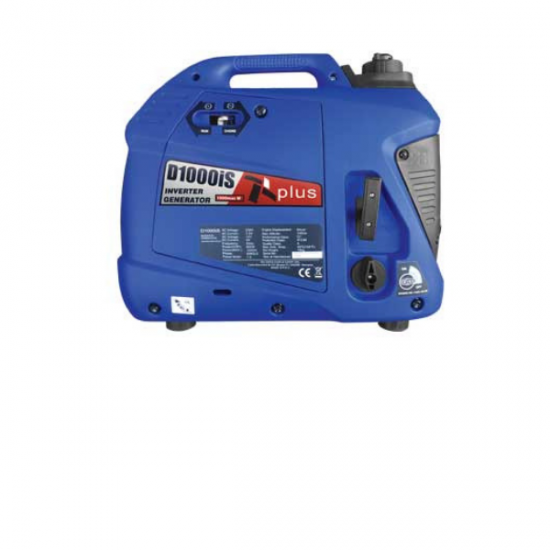 PLUS D 1000 iS Τετράχρονη Βενζινοκίνητη Ηλεκτρογεννήτρια Inverter (Αθόρυβη) 1kVA (Μονοφασική) 226.105 εως 12 ΑΤΟΚΕΣ ΔΟΣΕΙΣ