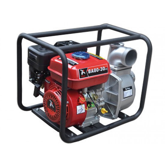 PLUS BA 80-30 Αντλία Νερού Βενζινοκίνητη Τετράχρονη 6.5Hp 205.156 εως 12 ΑΤΟΚΕΣ ΔΟΣΕΙΣ