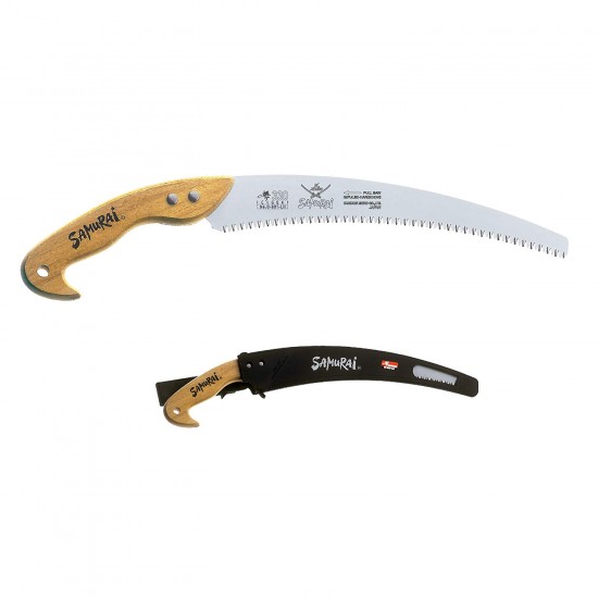 SAMURAI Πριόνι Χειρός Με κυρτή Λάμα, με θήκη 33cm W-330-LH