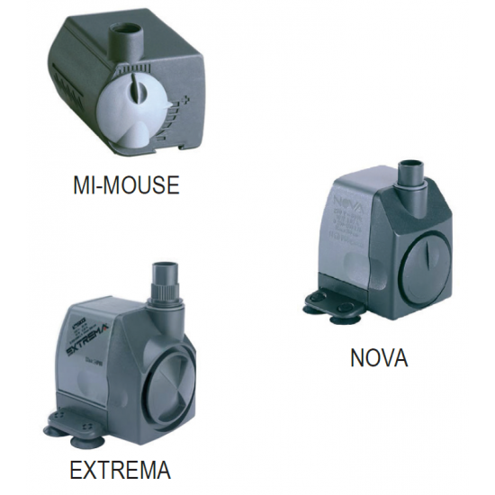 SICCE Αντλίες ενυδρείων, κυκλοφορίας νερού, τόρνου και κοπτικών μηχανημάτων MI-MOUSE