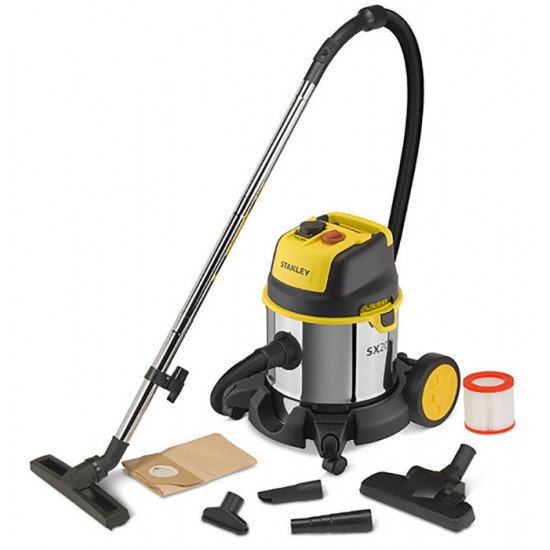 STANLEY SXVC20XTE Επαγγελματική σκούπα ξερού υγρού εως 6 ΑΤΟΚΕΣ ΔΟΣΕΙΣ