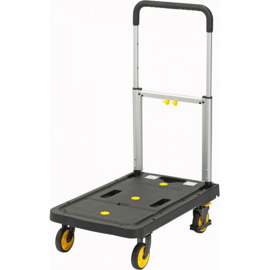 STANLEY SXWTD-PC529 Πλατφόρμα μεταφοράς πλαστική πτυσσόμενη λαβές αλουμινίου με 4 ρόδες για βάρος 90kg  STANLEY SXWTD-PC529 Πλατφόρμα μεταφοράς πλαστική πτυσσόμενη λαβές αλουμινίου με 4 ρόδες για βάρος 90kg