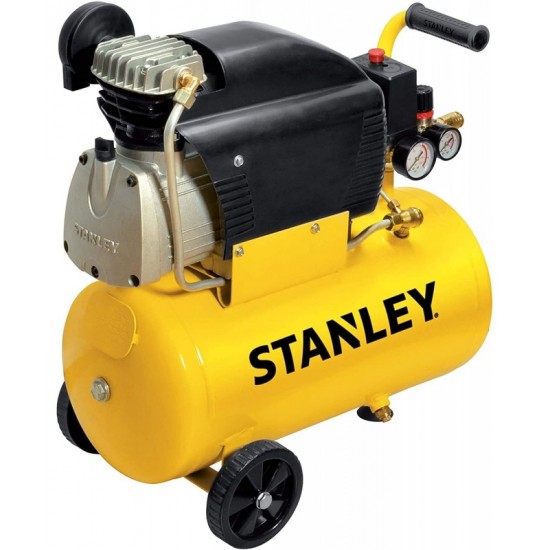 STANLEY D211/8/50 Αεροσυμπιεστής Μονομπλόκ 50Lt 