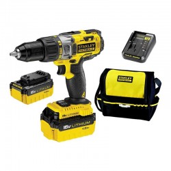 STANLEY FATMAX FMC625M2S 18V 4Ah Κρουστικό δραπανοκατσάβιδο εως 12 ΑΤΟΚΕΣ ΔΟΣΕΙΣ