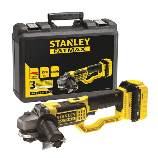 STANLEY FMC761M2 Γωνιακός Τροχός 125mm 18V εως 12 ΑΤΟΚΕΣ ΔΟΣΕΙΣ
