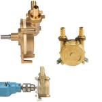 TELLARINI TR20 Αντλία μπρούτζινη δραπάνου με ελεύθερο άξονα 23002