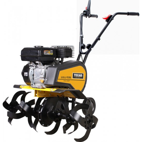 TEXAS LILLI 535TG DUAL SHAFT Σκαπτικό βενζινοκίνητο 4kW 212cc εως 12 ΑΤΟΚΕΣ ΔΟΣΕΙΣ