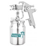 TOTAL TAT11004 Επαγγελματικό Πιστόλι Βαφής Κάτω δοχείο HVLP