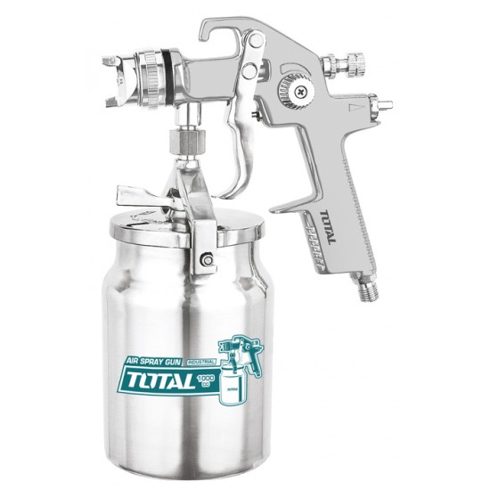 TOTAL TAT11004 Επαγγελματικό Πιστόλι Βαφής Κάτω δοχείο HVLP