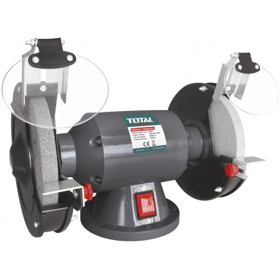 TOTAL TBG35020 Δίδυμος Τροχός Λείανσης 350W Φ200mm TOTAL TBG35020 Δίδυμος Τροχός Λείανσης 350W Φ200mm