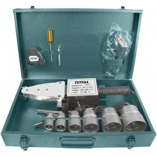 TOTAL TT328151  Θερμοκολλητικό Σωλήνων 1.500Watt