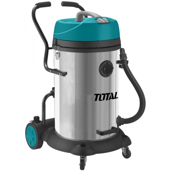 TOTAL TVC24751 Ηλεκτρική Σκούπα Υγρών - Στερεών 2.400W (Λειτουργία 2 Σε 1) ΕΩΣ 6 ΑΤΟΚΕΣ ΔΟΣΕΙΣ