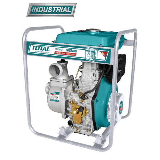 TOTAL TP5201 Αντλία DIESEL Αλουμινίου 2’’ 3.8 HP εως 6 ΑΤΟΚΕΣ ΔΟΣΕΙΣ