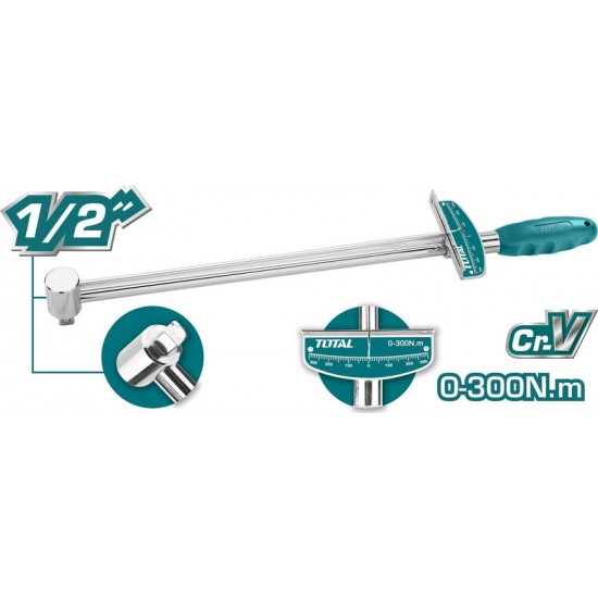 TOTAL THPTW300N2 Δυναμόκλειδο 1/2" TOTAL THPTW300N2 Δυναμόκλειδο 1/2"
