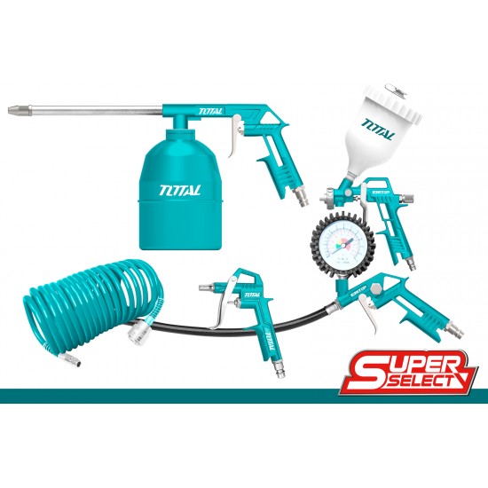 TOTAL TATK053 Εργαλεία Αέρος Σετ 5 Τεμάχια