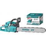 TOTAL TG5602411 Αλυσοπρίονο επαγγελματικό βενζινοκίνητο 62cc 3.2HP έως 6 ΑΤΟΚΕΣ ΔΟΣΕΙΣ