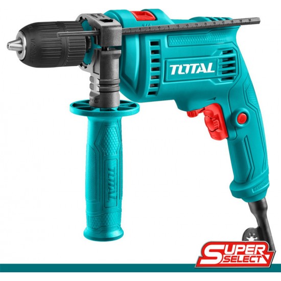 TOTAL TG1061356-2 Δράπανος κρουστικός ηλεκτρονικος 680W