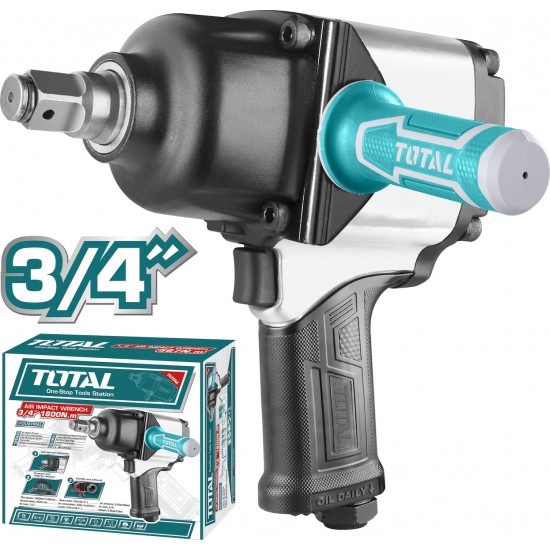 TOTAL TAT40342 Αερόκλειδο 3/4" - 1.600nm εως 6 ΑΤΟΚΕΣ ΔΟΣΕΙΣ TOTAL TAT40342 Αερόκλειδο 3/4" - 1.600nm εως 6 ΑΤΟΚΕΣ ΔΟΣΕΙΣ