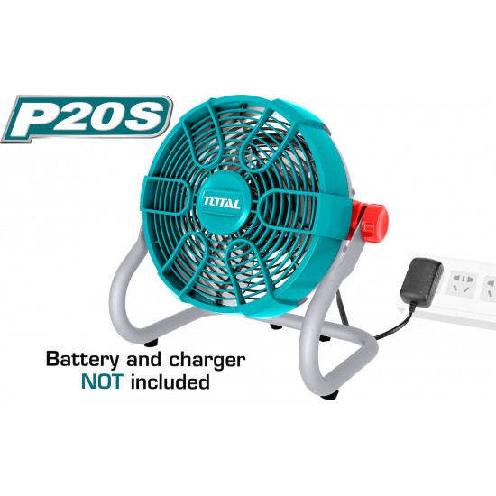 TOTAL TFALI2002 Ανεμιστήρας ρεύματος - μπαταρίας λιθίου 20V 