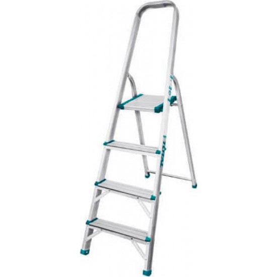 TOTAL THLAD06041 Σκάλα αλουμινίου με 4 σκαλοπάτια