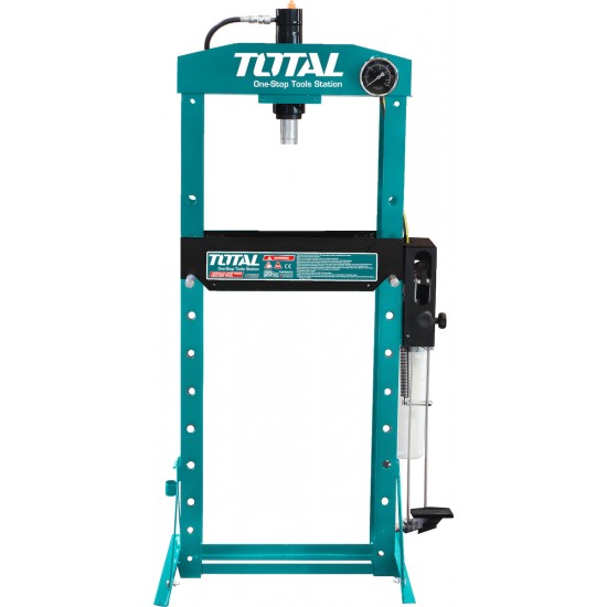 TOTAL THSPR2002 Πρέσα υδραυλική επαγγελματική 20Τ με πεντάλ ποδιού εως 24 ΑΤΟΚΕΣ ΔΟΣΕΙΣ
