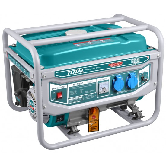 TOTAL TP130005 Ηλεκτρογεννήτρια Βενζίνης 3,5KVA 2800W