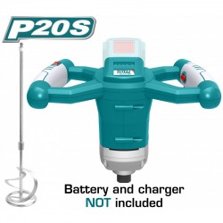 TOTAL TMXLI2001 Αναδευτήρας μπαταρίας λιθίου 20V Li-ion